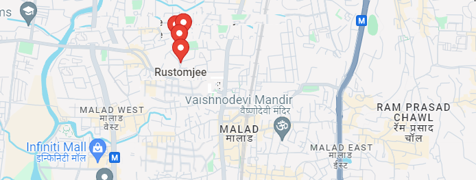 Rustomjee Malad West Location Map